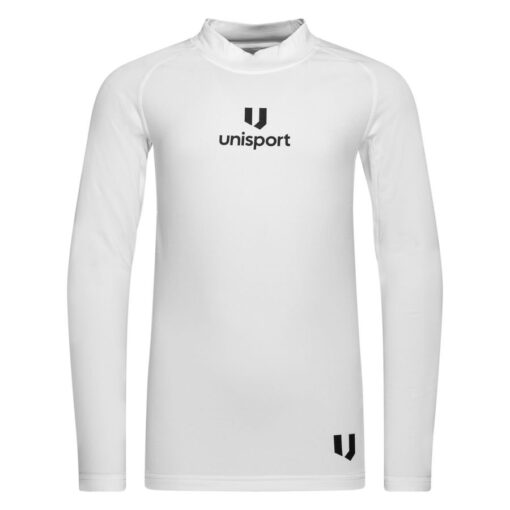 Unisport Warm Turtleneck Baselayer Trøje - Hvid Børn