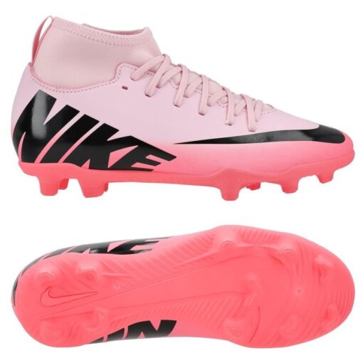 Nike Mercurial Superfly 9 Club MG Mad Brilliance - Pink/Sort Børn