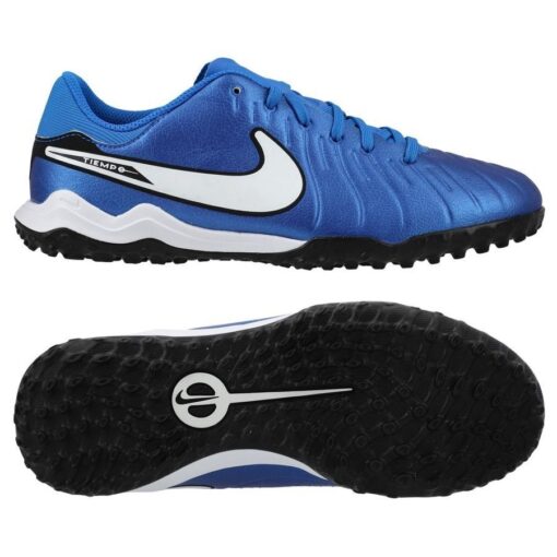 Nike Tiempo Legend 10 Academy TF Mad Ambition - Sort/Hvid Børn