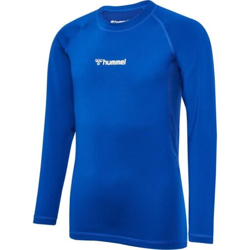 Hummel BL Performance Baselayer Lange Ærmer - Blå Børn