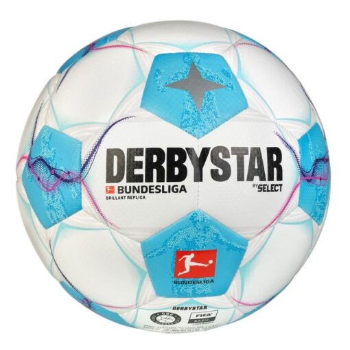 Derbystar Fodbold Brillant Replica v24 Bundesliga 2024/25 - Hvid/Multicolor