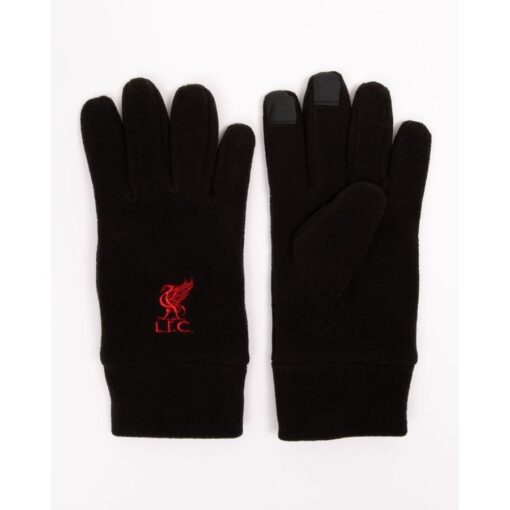 Liverpool Handsker Liverbird - Sort Børn