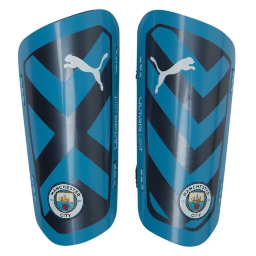 Manchester City Benskinner Ultra Light Strap - Blå/Hvid