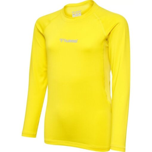 Hummel BL Performance Baselayer Lange Ærmer - Gul Børn