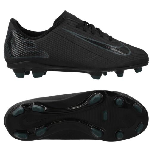 Nike Mercurial Vapor 16 Club MG Shadow - Sort/Grøn Børn