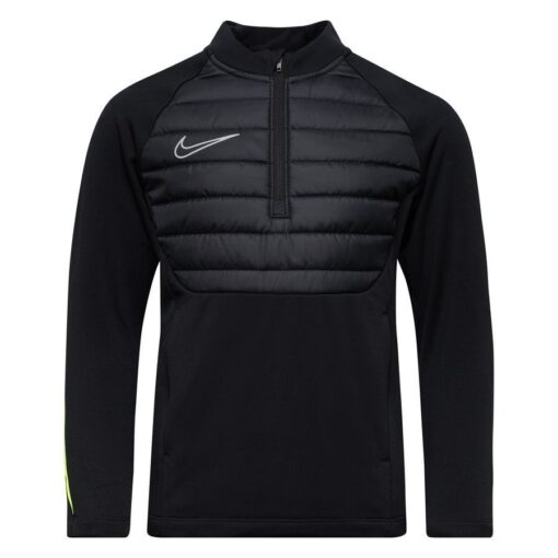 Nike Træningstrøje Therma-FIT Academy Drill Winter Warrior - Sort/Neon/Sølv Børn