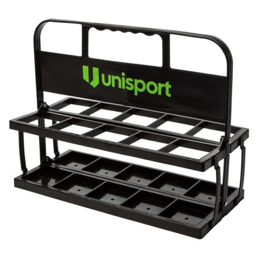 Unisport Flaskeholder 10 - Sort/Grøn