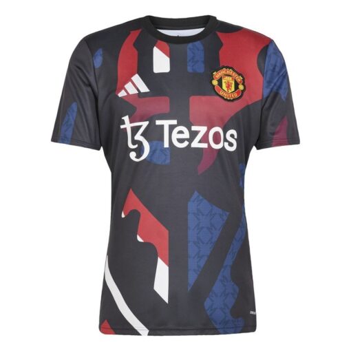 Manchester United Trænings T-Shirt Pre Match - Sort/Rød/Hvid