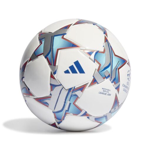 adidas Fodbold League J350 Champions League 2023/24 - Hvid/Sølv/Blå