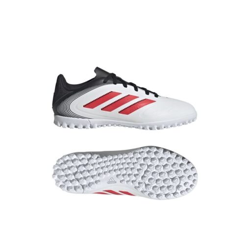 adidas Copa Pure Club III TF Pure Victory - Hvid/Rød/Sort Børn