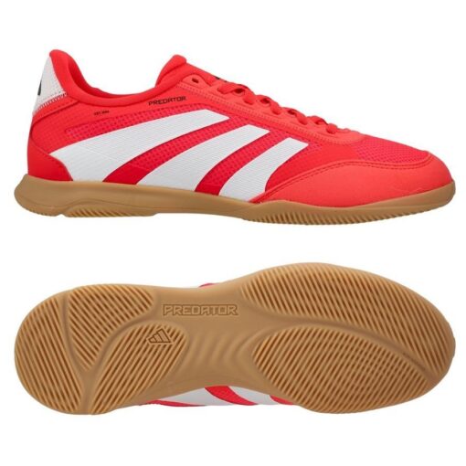 adidas Predator League IN Pure Victory - Rød/Hvid/Sort Børn