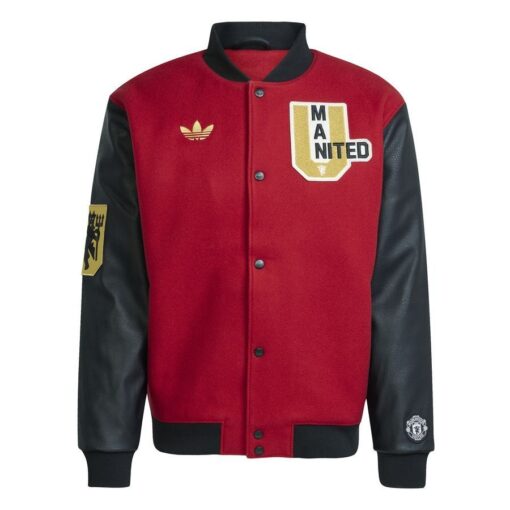 Manchester United Jakke Varsity - Bordeaux