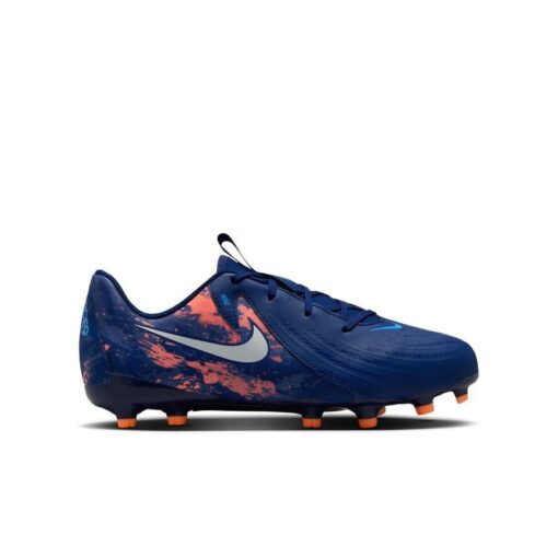 Nike Phantom GX II Academy MG Erling Haaland Personal Edition - Navy/Krom Børn LIMITED EDITION