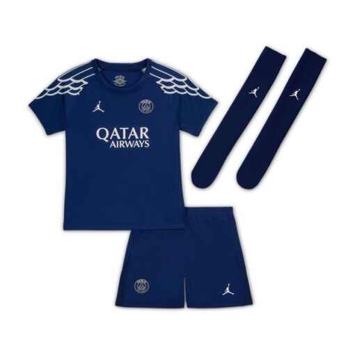 Paris Saint-Germain 4. Trøje 2024/25 Mini-Kit Børn