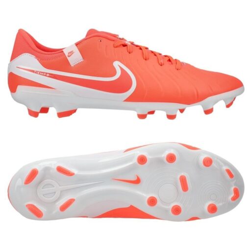 Nike Tiempo Legend 10 Academy MG Mad Energy - Rød/Hvid