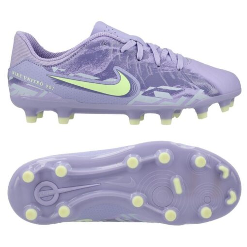 Nike Tiempo Legend 10 Academy MG United - Lilla/Neon Børn