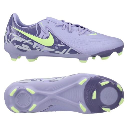 Nike Phantom GX II Academy MG United - Lilla/Neon