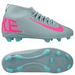 Nike Mercurial Superfly 10 Club MG Prism - Blå/Pink Børn