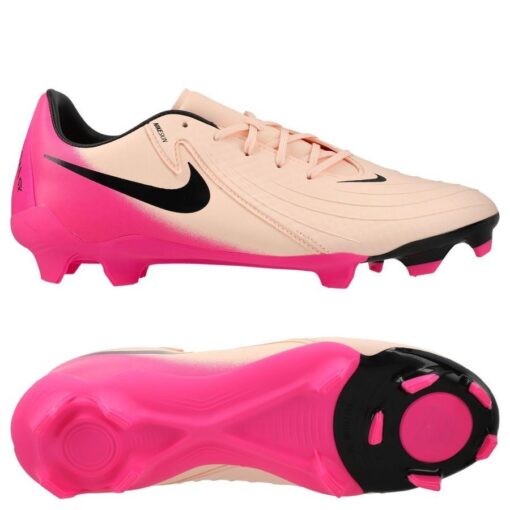 Nike Phantom GX II Academy MG Prism - Rød/Sort/Pink